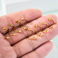 16G 8PCS Basic Ball Spike Twisted Spiral Helix Ring Lip Ring Set