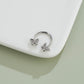 stainless steel butterfly septum ring