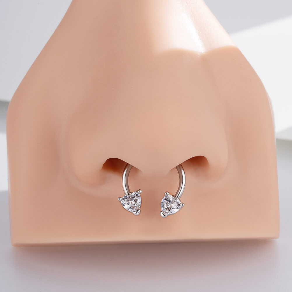 heart septum piercing