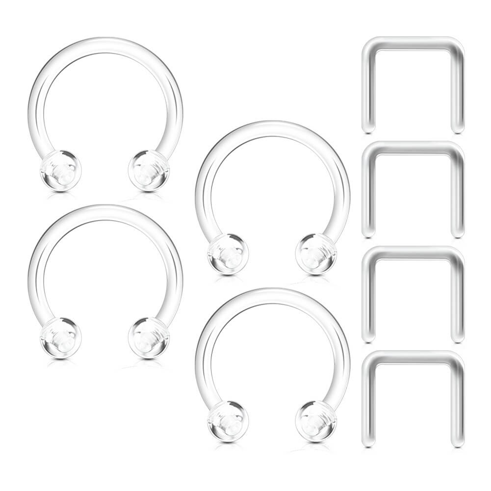 septum clear retainer