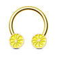 Lemon Horseshoe Septum Ring