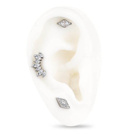 cartilage stud earrings