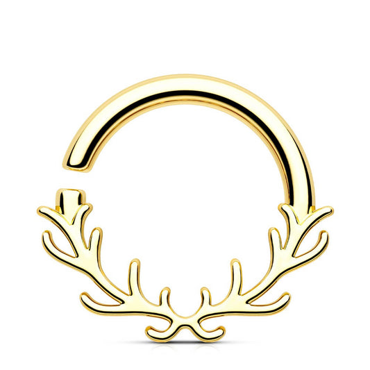 oufer antler septum ring