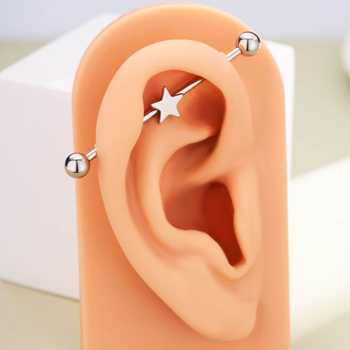 star industrial piercing