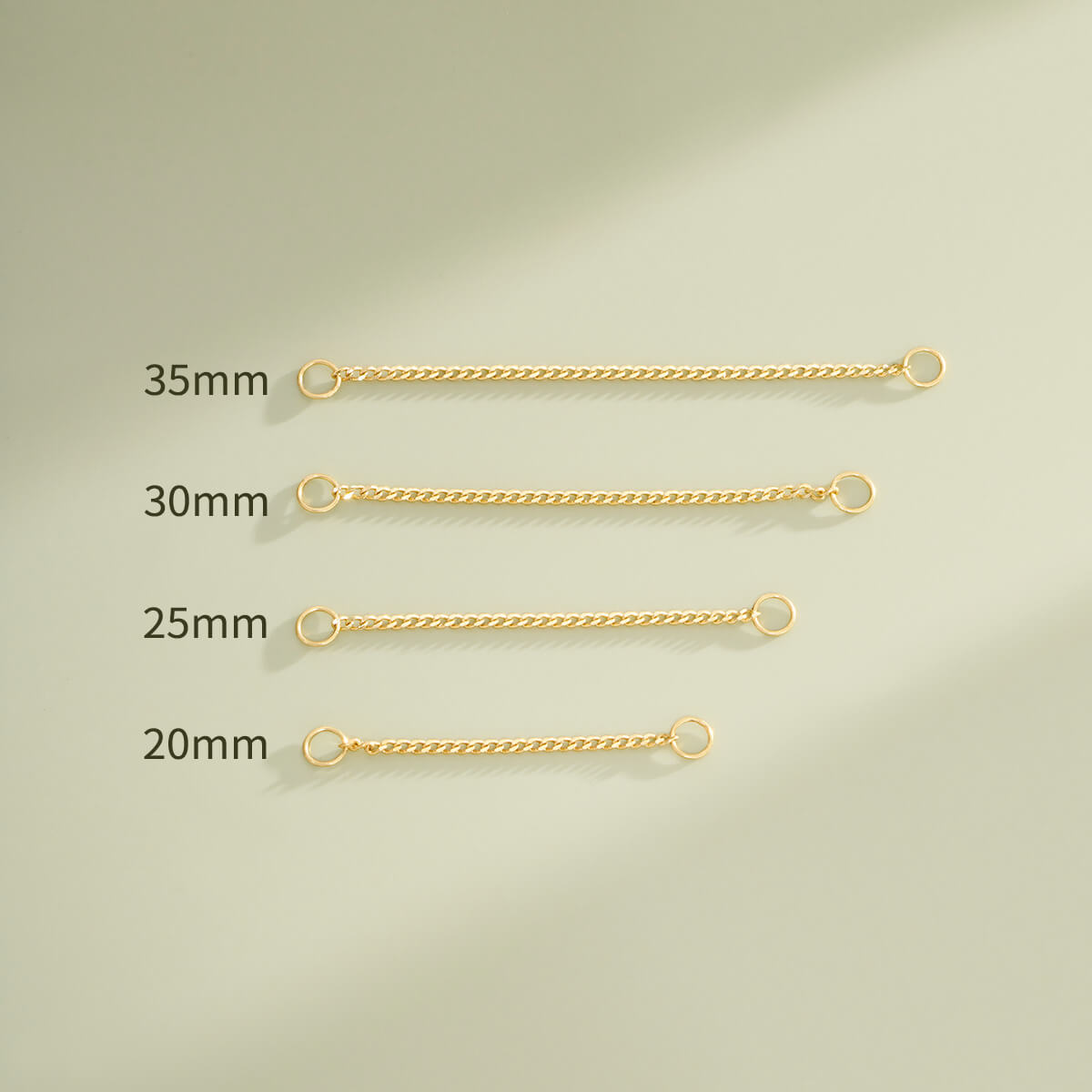 single chain cartilage earring