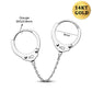 14K White Gold 20G Handcuffs Cartilage Earring Jewelry