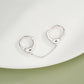 14K White Gold 20G Handcuffs Cartilage Earring Jewelry