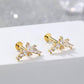 14k solid gold cartilage stud