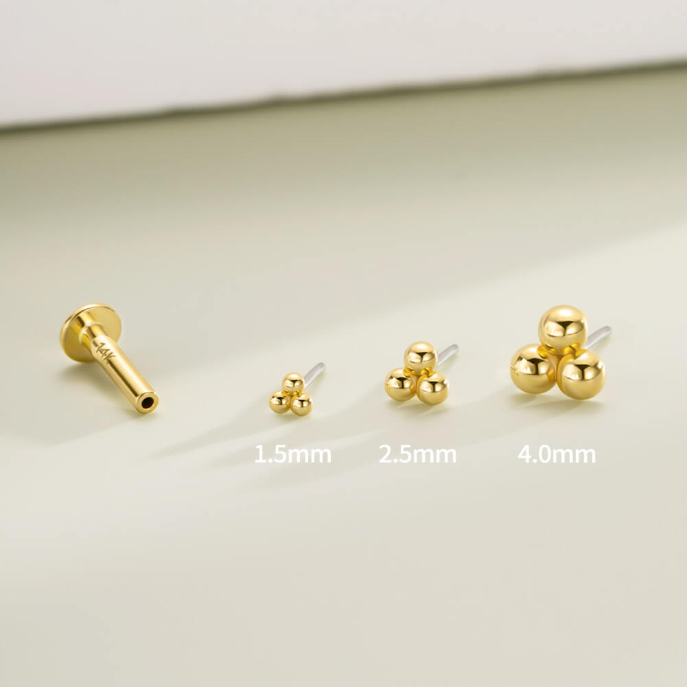 flat back nose stud