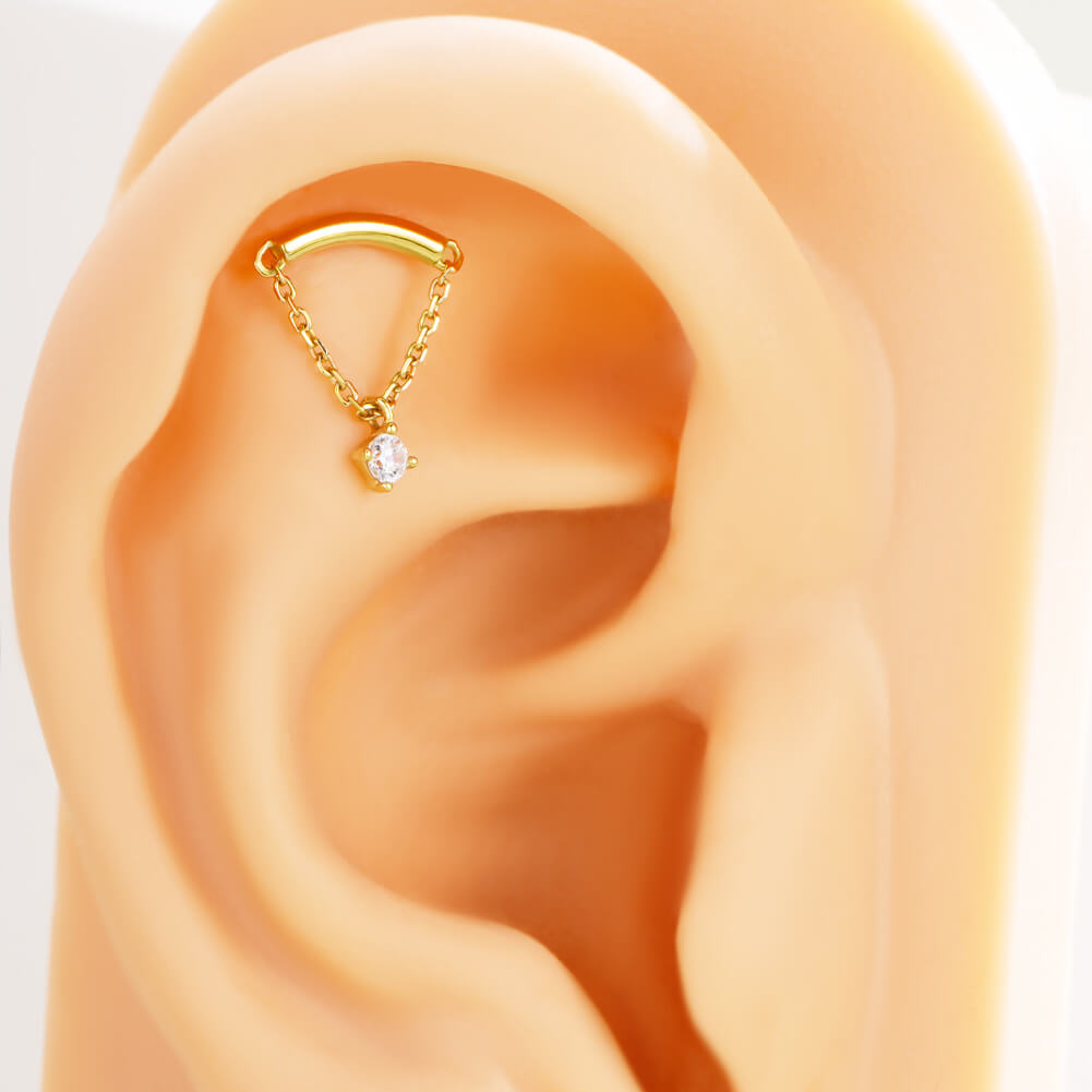 cartilage chain earring