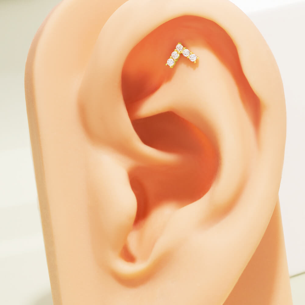 arrow helix stud