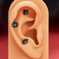 halloween cartilage earring stud