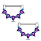 purple nipple clicker jewelry  