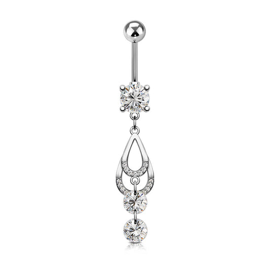 dangle belly rings