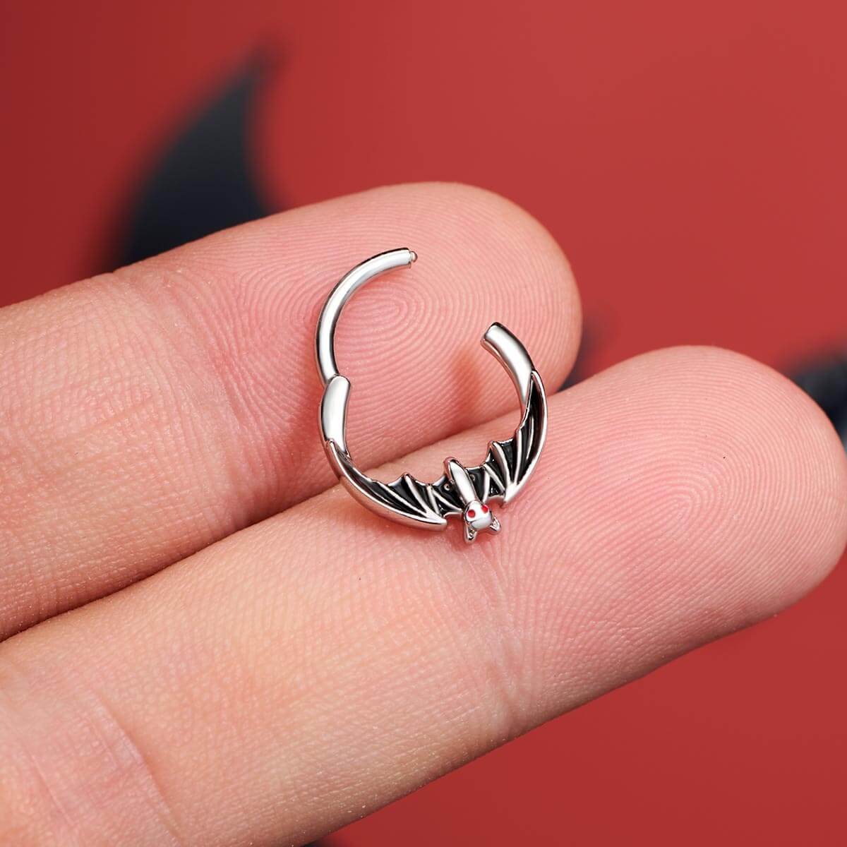 hinged spooky septum ring