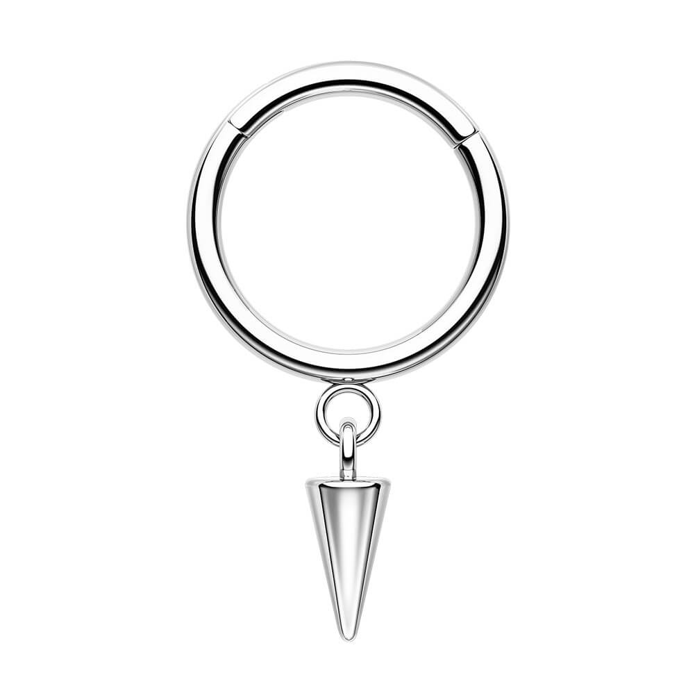 oufer dangle spike septum ring