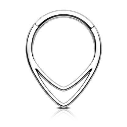 triangle septum ring