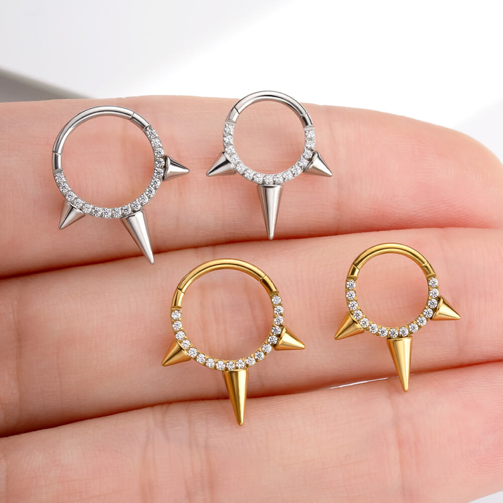 oufer body jewelry spike septum jewelry