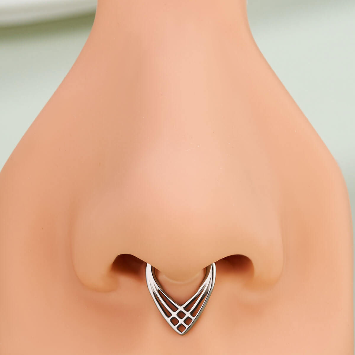 triangle septum piercing