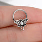 oufer body jewelry moth septum ring