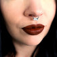 christmas themed septum piercing ring 