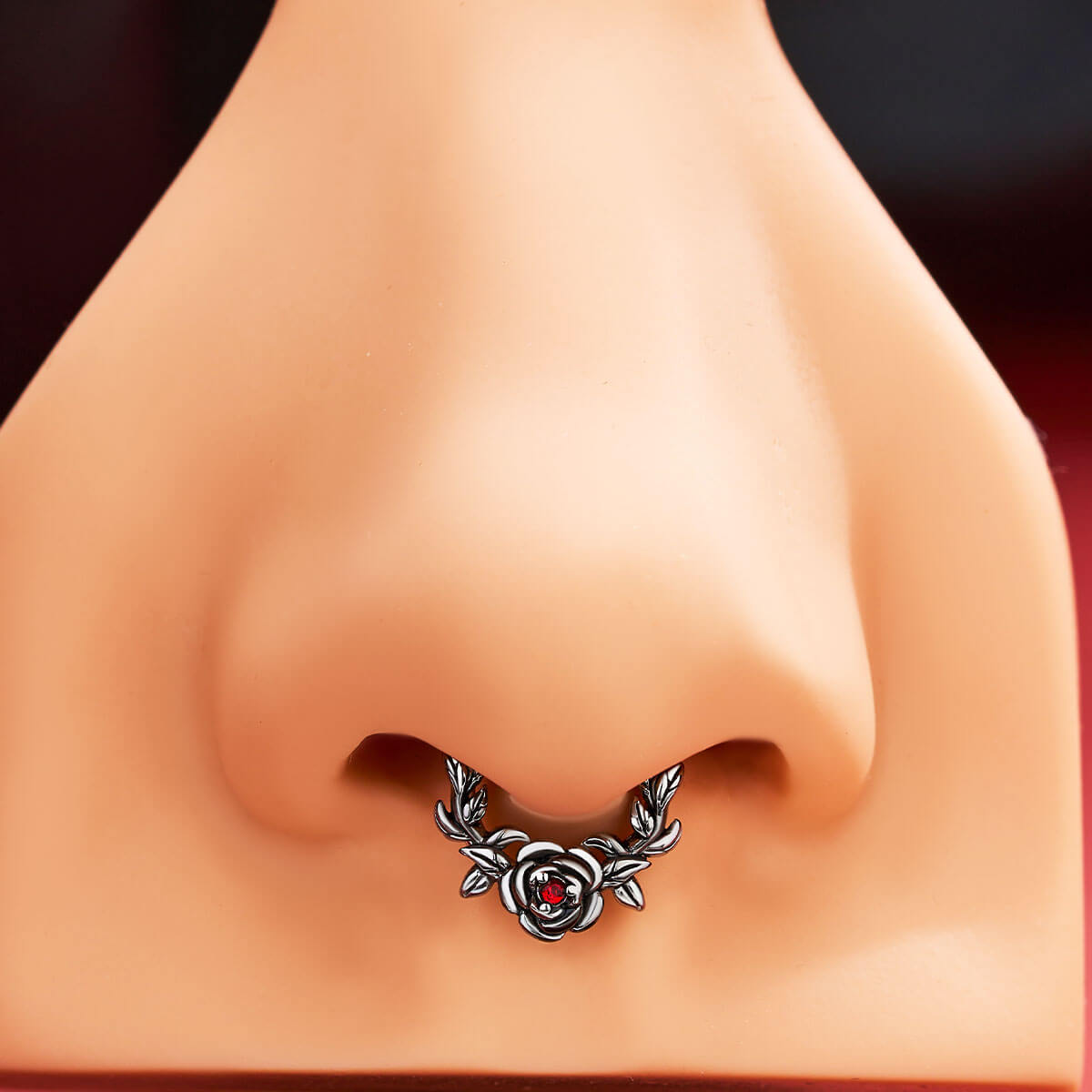 vintage septum piercing