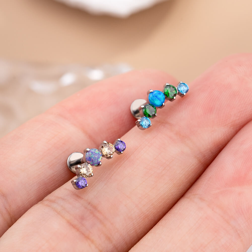 titanium ear piercing studs