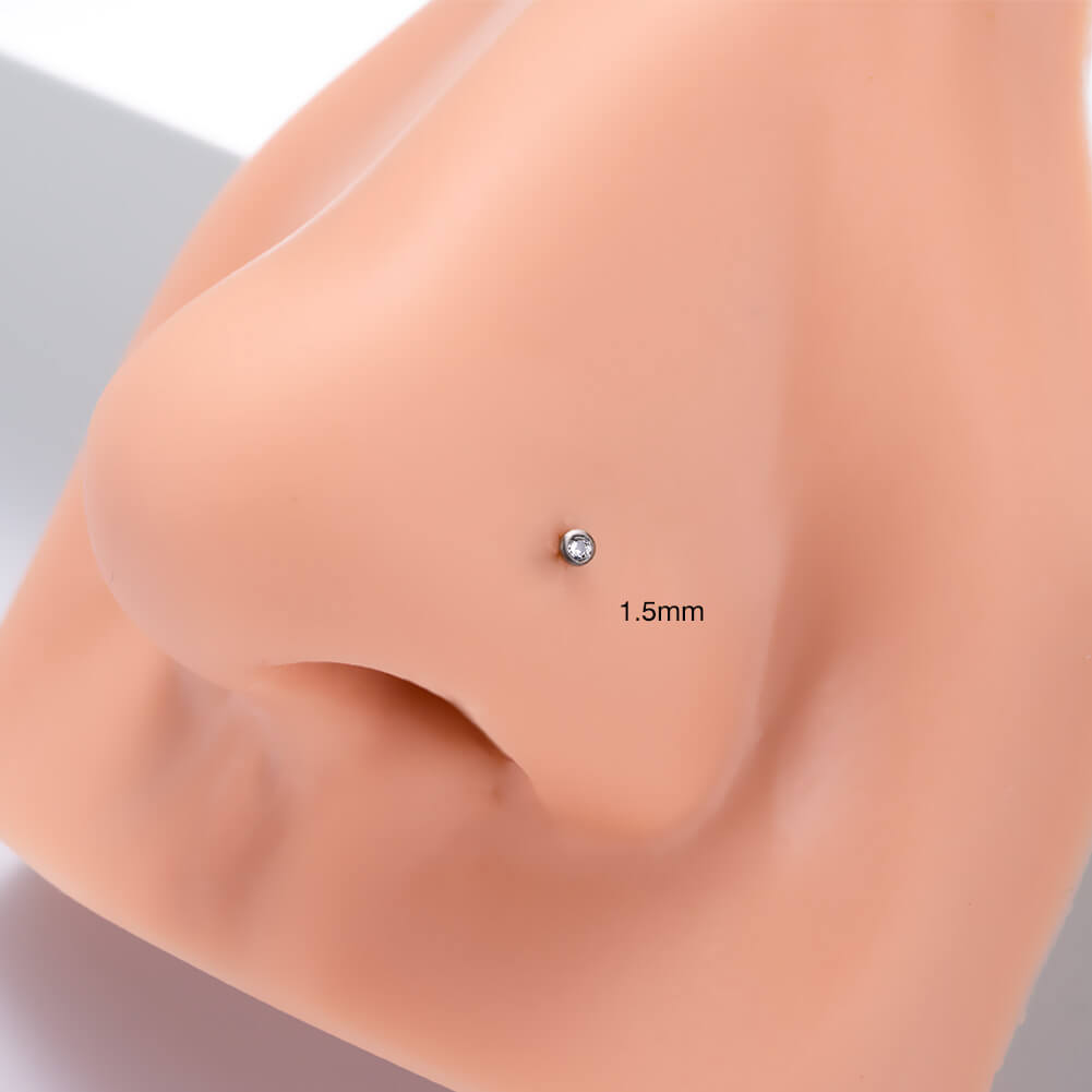 1.5 mm nose stud