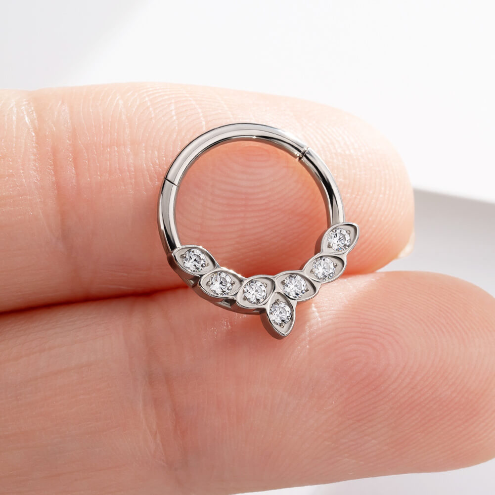 oufer titanium septum ring