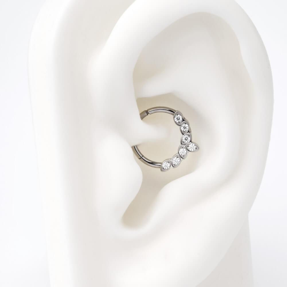 titanium daith piercing