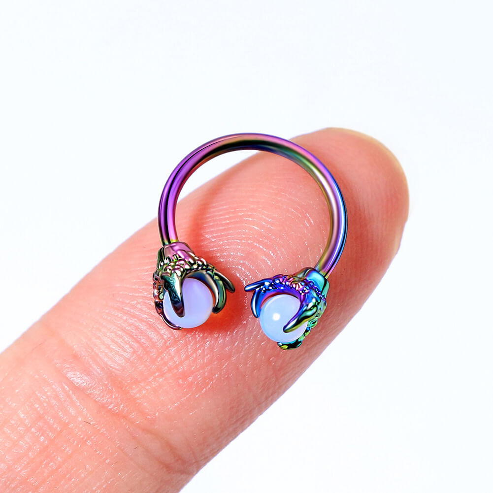 dragon septum ring- oufer body jewelry