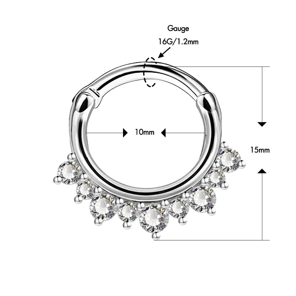 16g septum ring 