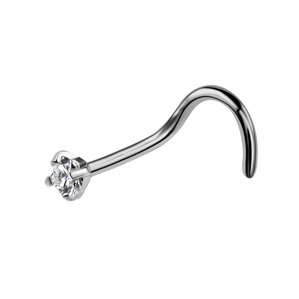 20g titanium nostril screw