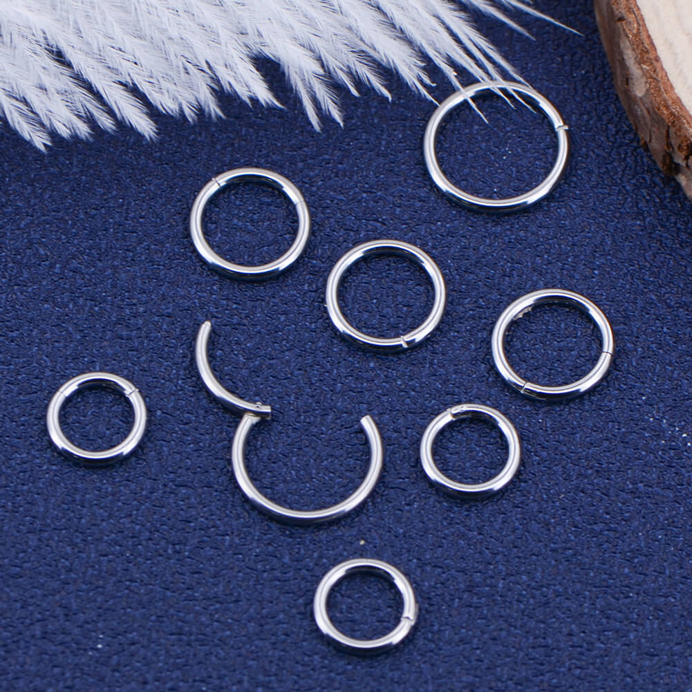 cartilage piercing hoops