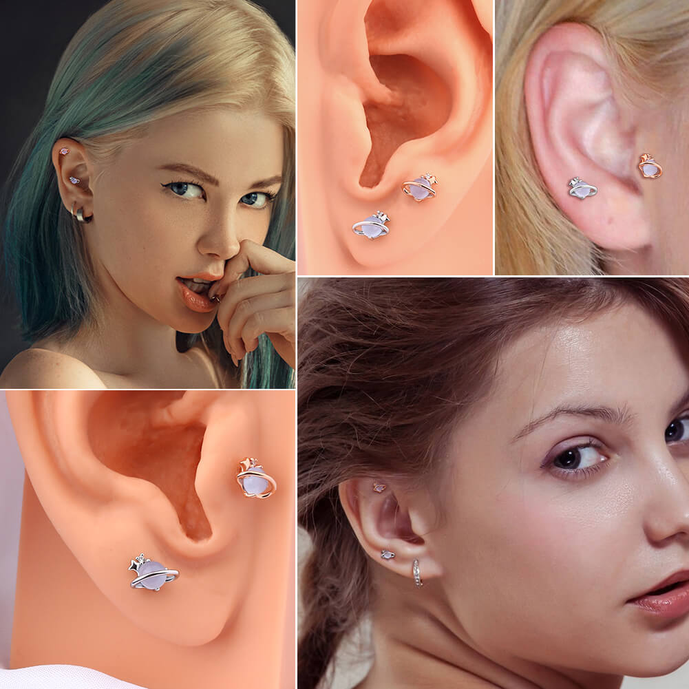 helix stud - OUFER BODY JEWELRY