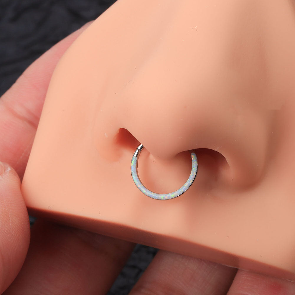 opal septum jewelry