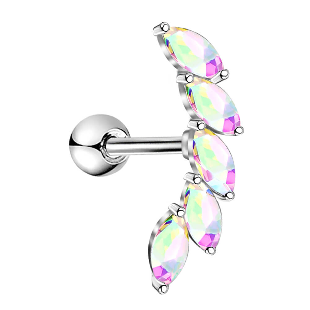 helix stud earrings - OUFER BODY JEWELRY 