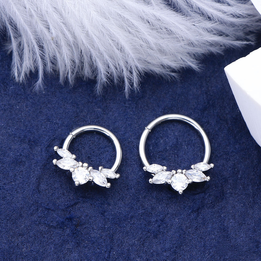 crown septum ring