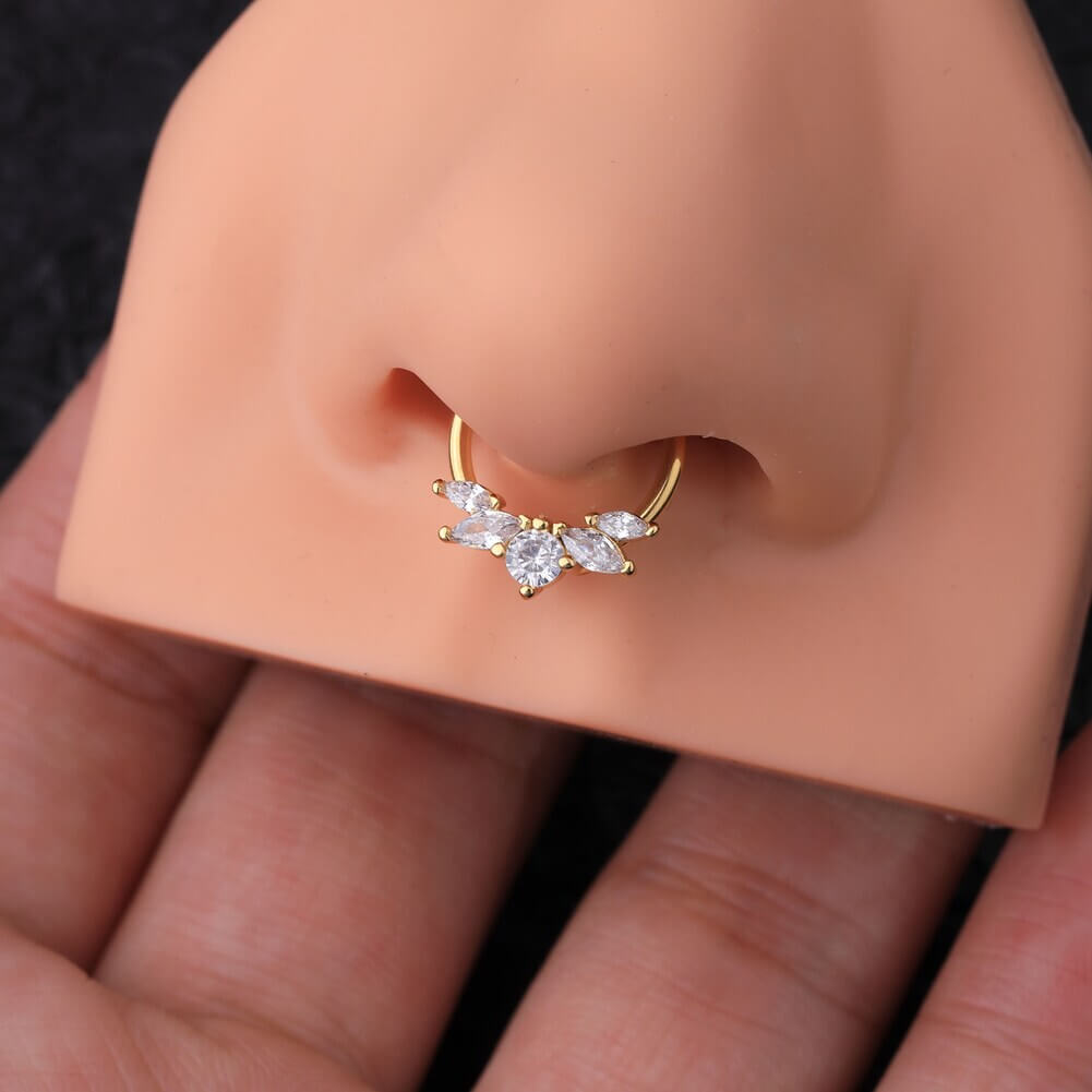 crown septum ring