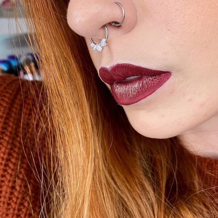 crown septum ring