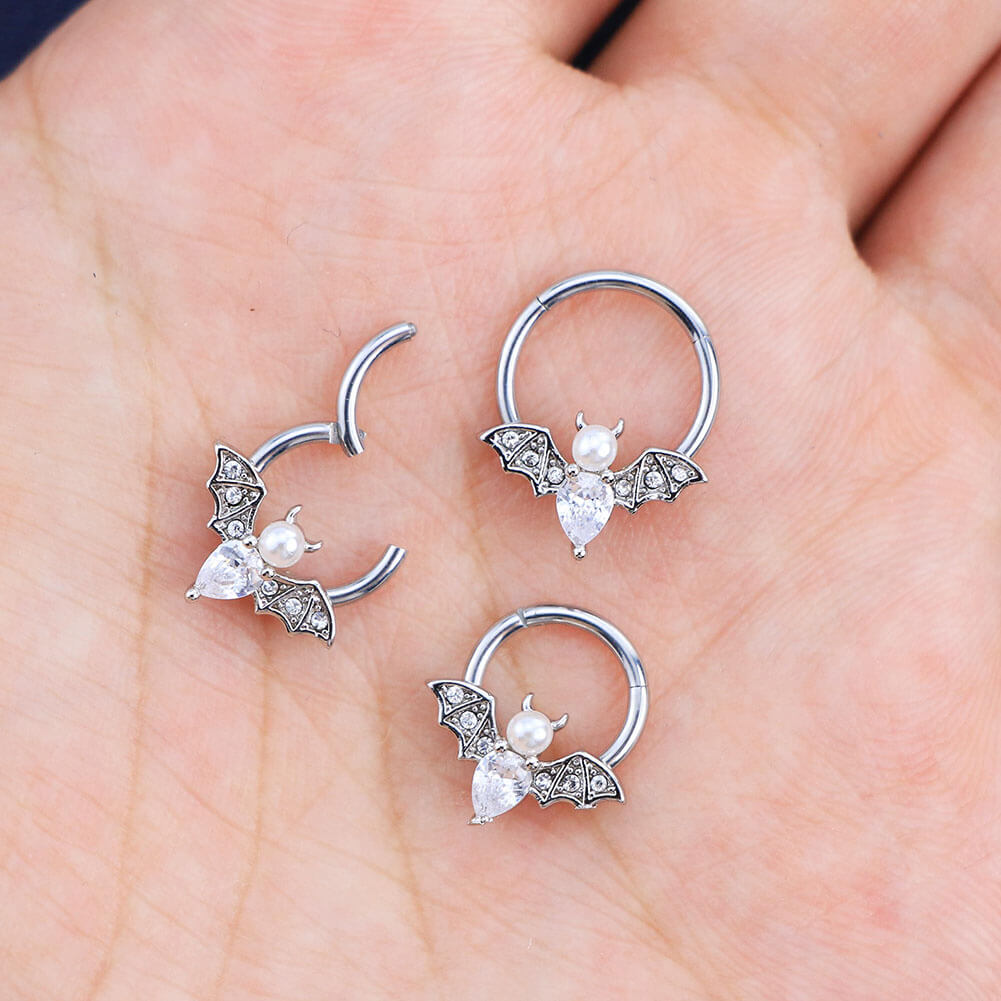 pearl bat septum ring 