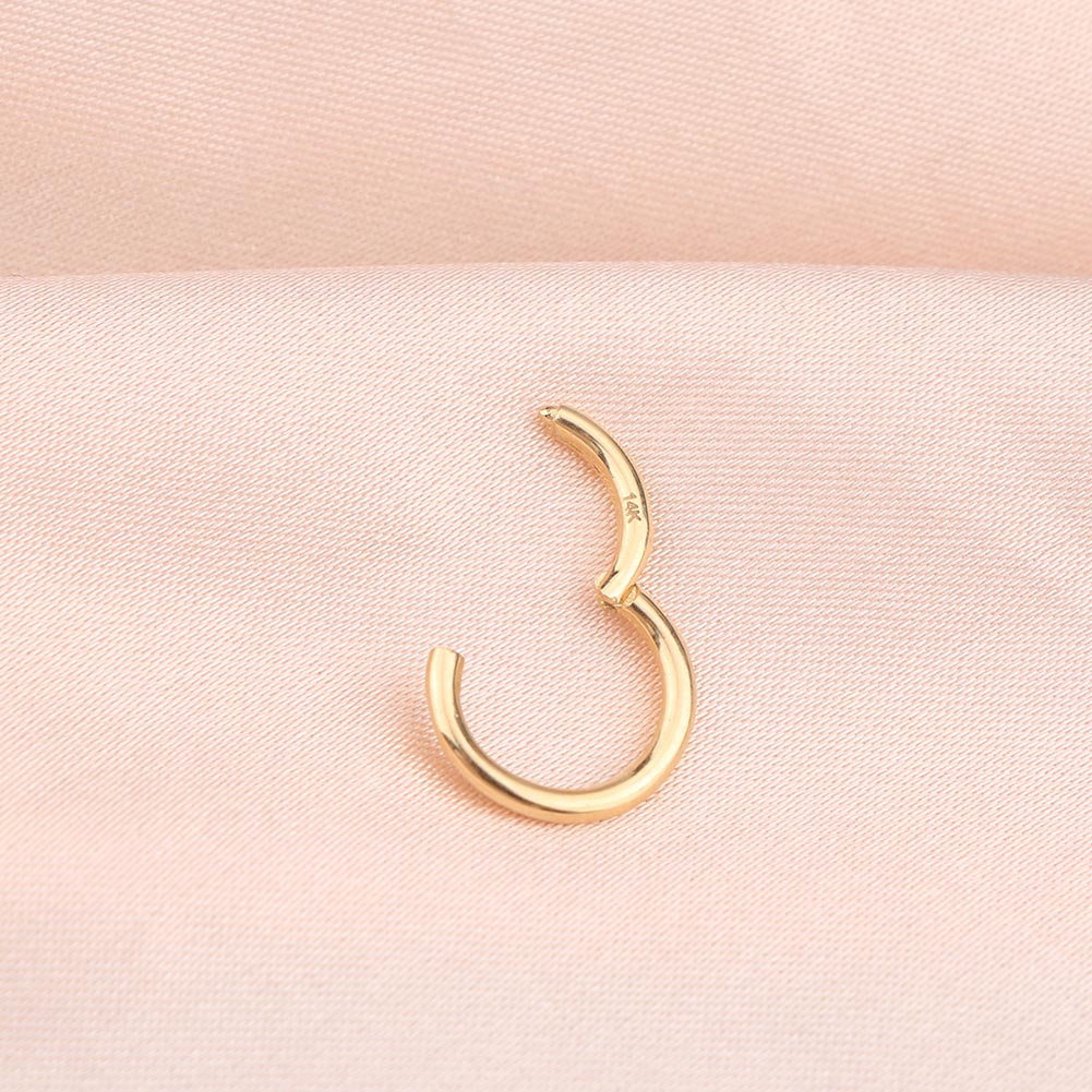 gold cartilage hoop clicker