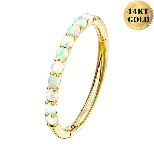 cartilage earring gold hoop