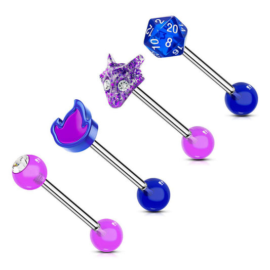 cute tongue rings