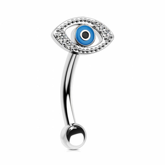 evil eye unique rook piercing jewelry