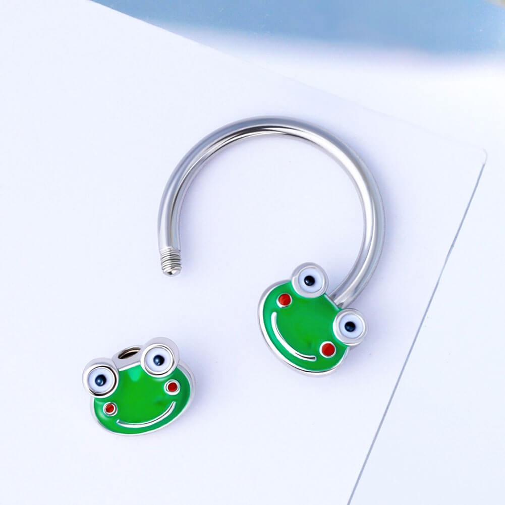 16g frog septum ring