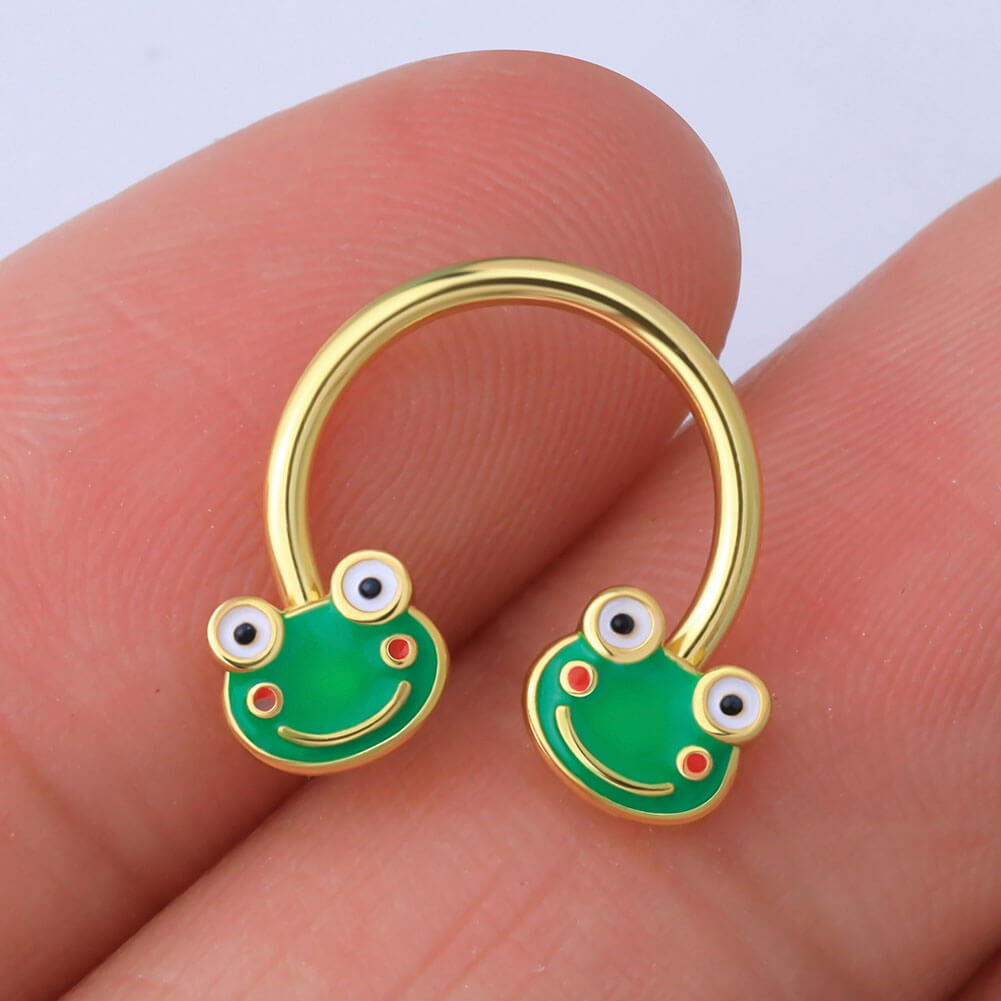 16g frog septum ring