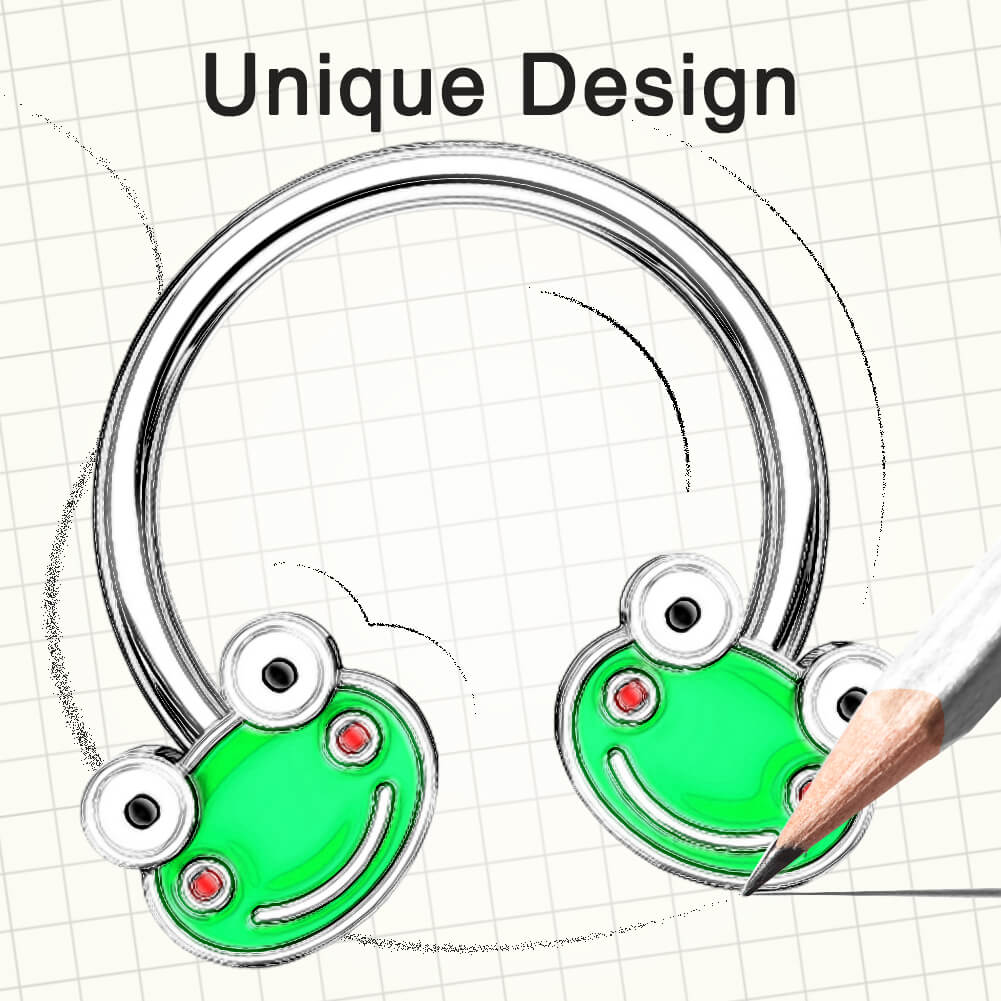 16g frog septum ring