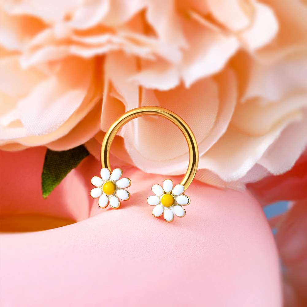 daisy septum ring 