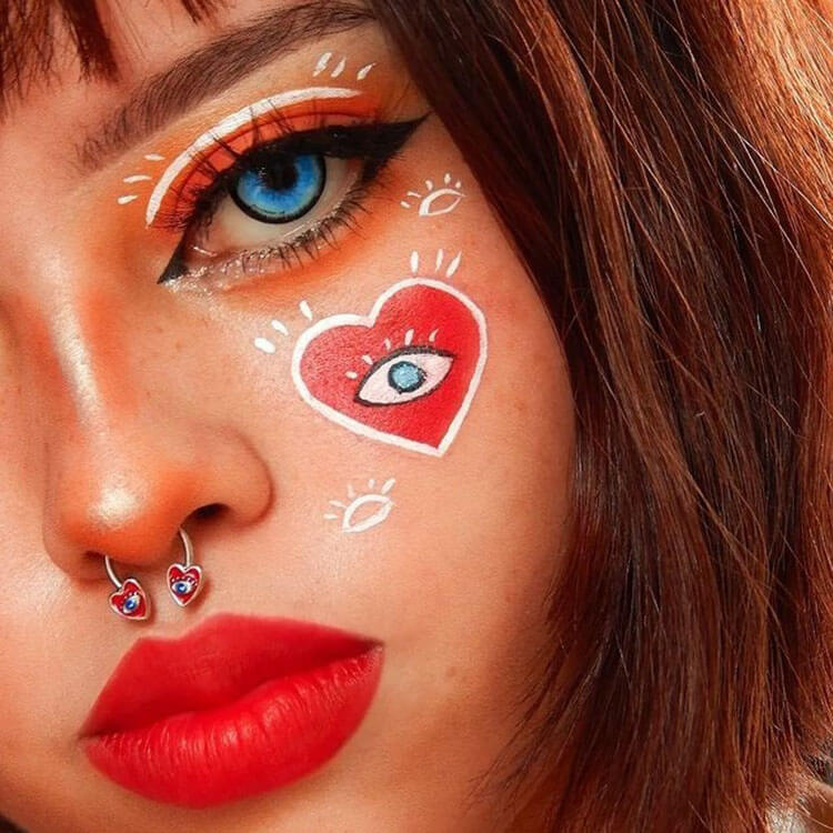 heart septum piercing